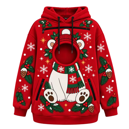 Cat Pouch Hoodie to Carry Your Cat