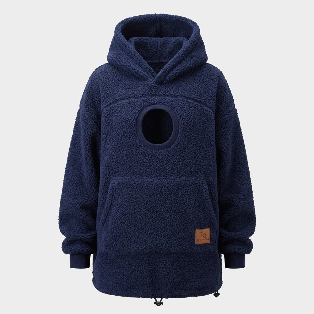 Katzen-Hoodie mit Tasche für deine Katze