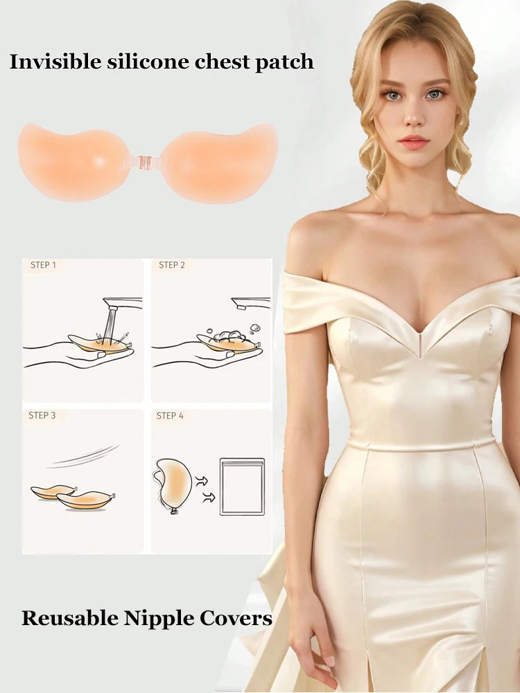 Push up bra Nipple Covers